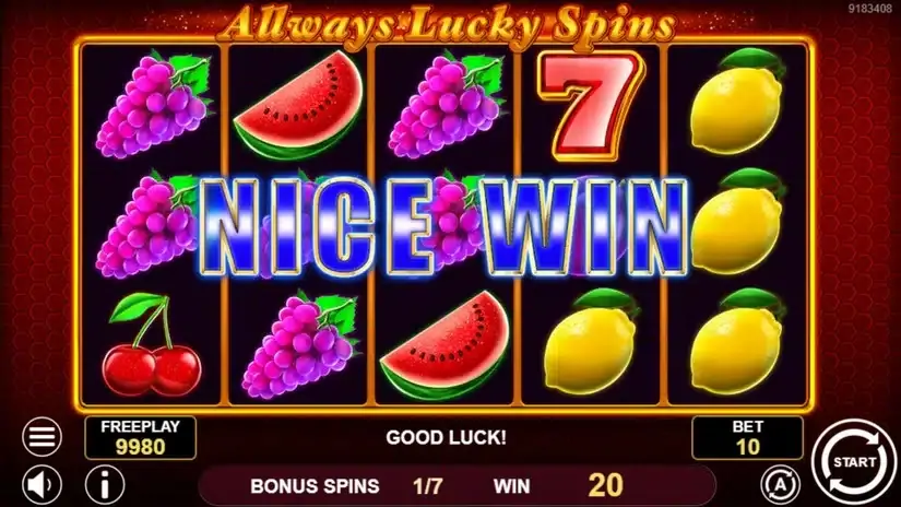 Allways Lucky Spins slot screenshot 5