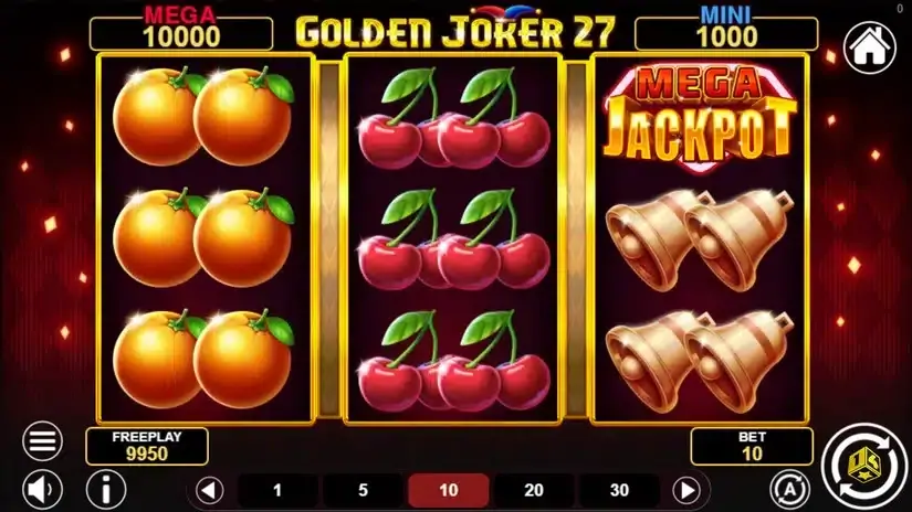 Golden Joker 27 slot screenshot 1