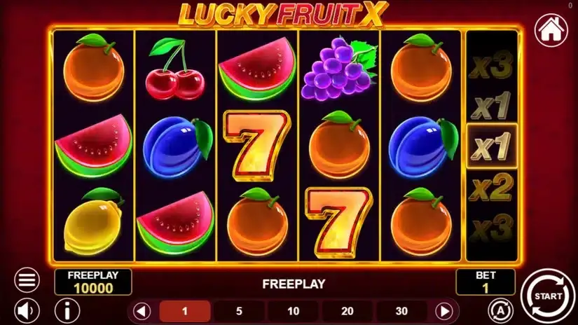 Lucky Fruit X slot screenshot 1