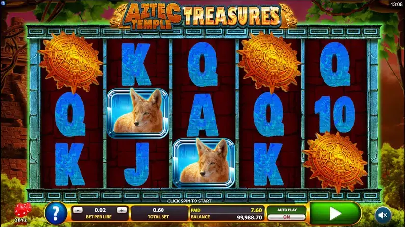 Aztec Temple Treasures slot screenshot 5