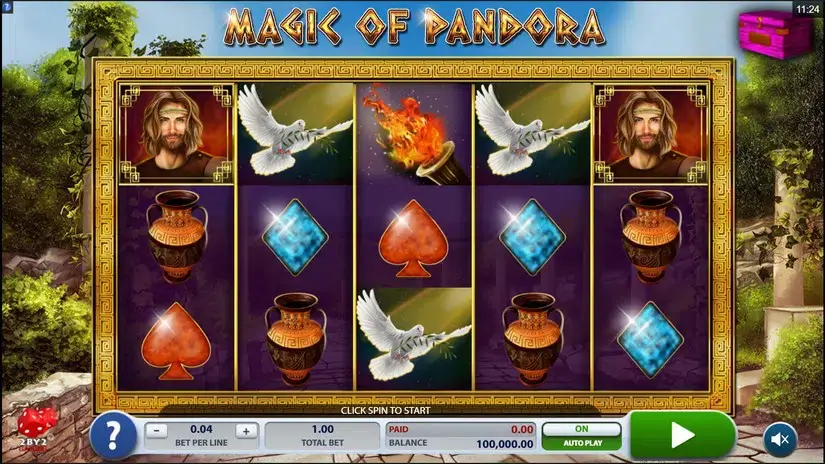 Magic Of Pandora slot screenshot 1