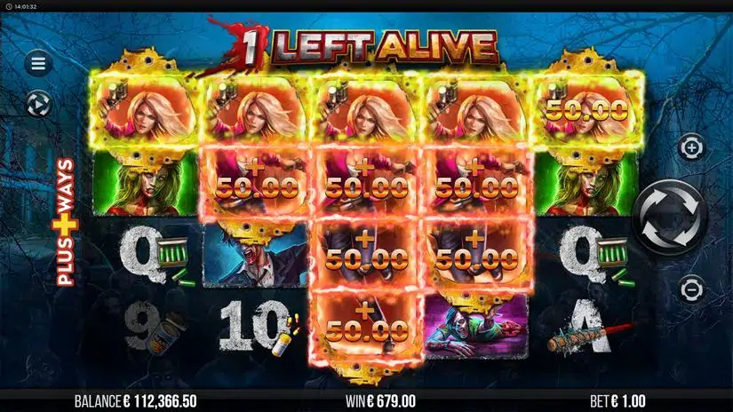1 Left Alive slot screenshot 6