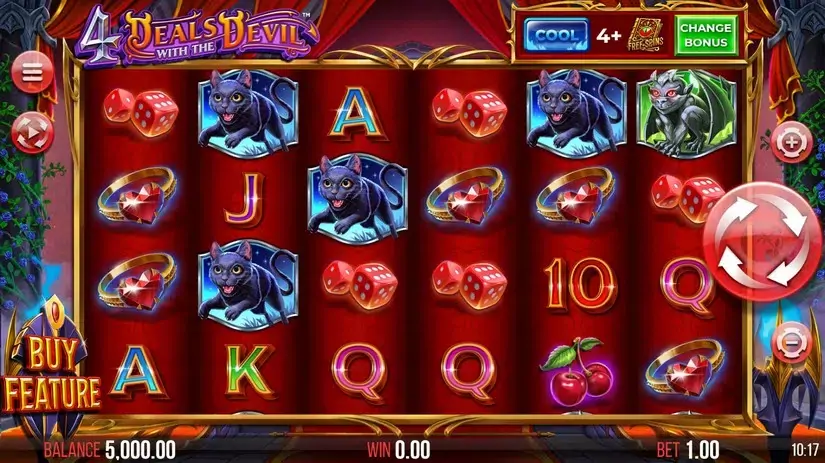 4 Deals With The Devil slot screenshot 1