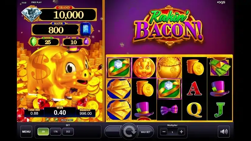 Rakin’ Bacon slot screenshot 2