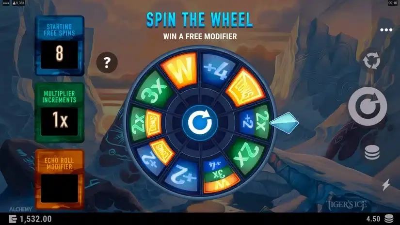 Tiger’s Ice slot screenshot 3