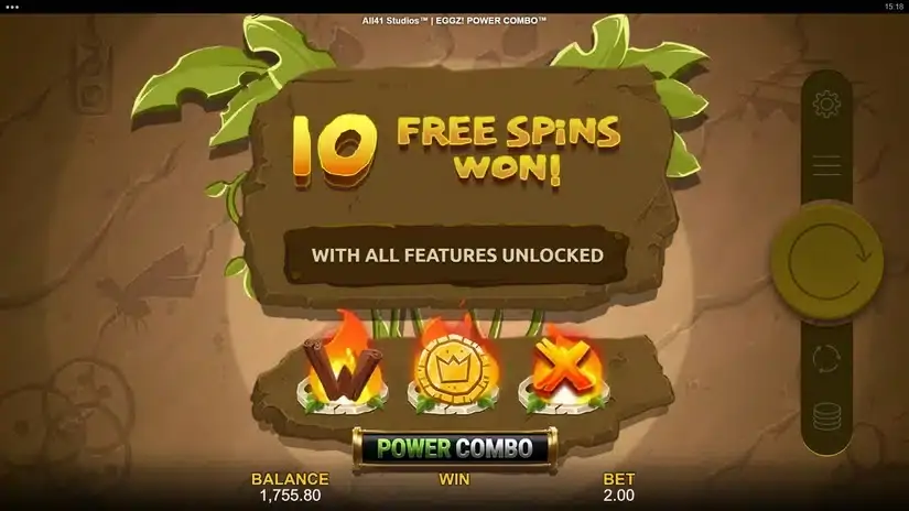 Eggz! POWER COMBO slot screenshot 5