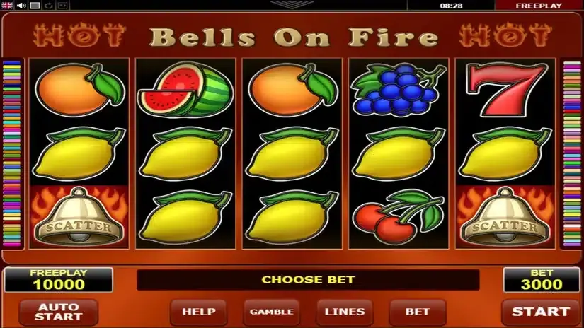 Bells on Fire Hot slot screenshot 1