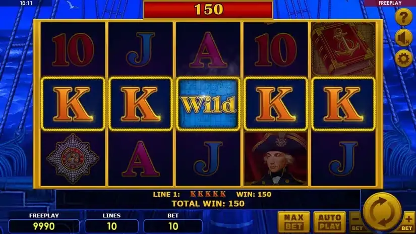 Book of Admiral slot screenshot 2