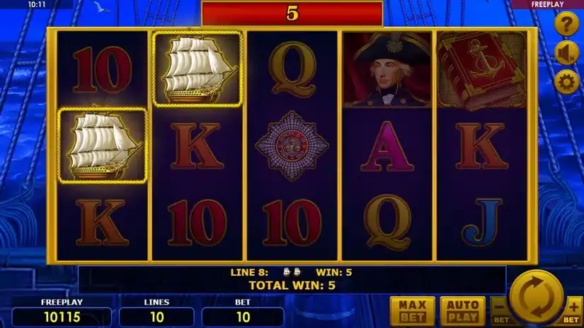 Book of Admiral slot screenshot 3