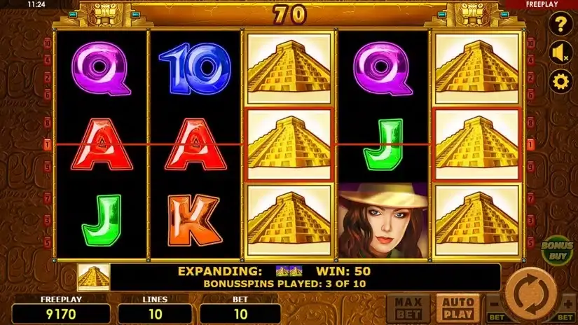Book of Aztec Bonus Buy slot screenshot 5