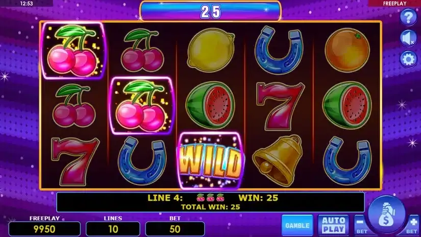 Cash Diamonds slot screenshot 2