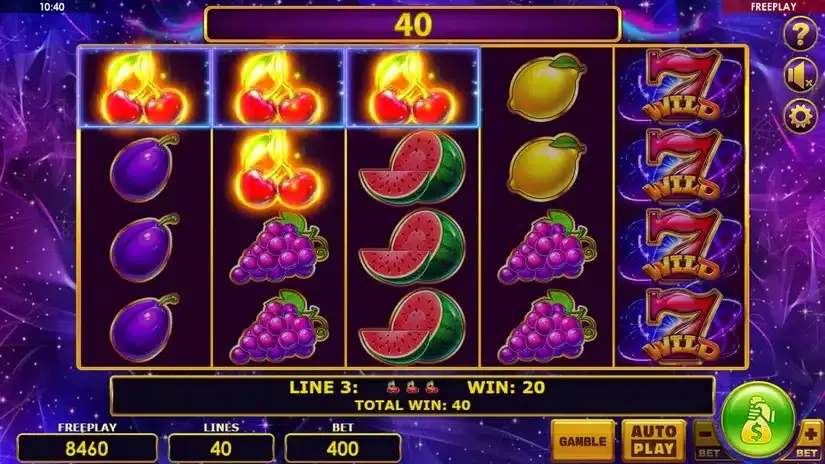 Fiery Fruits slot screenshot 3