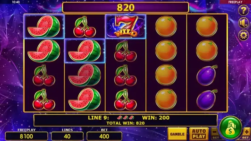 Fiery Fruits slot screenshot 4