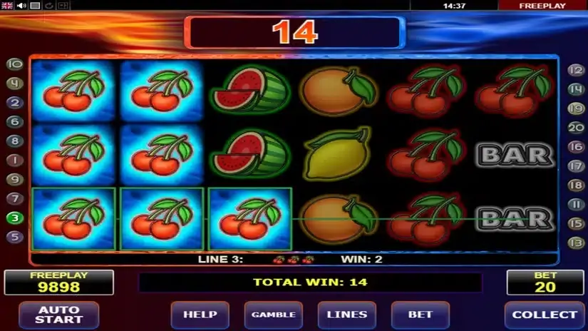 Fire & Ice slot screenshot 4