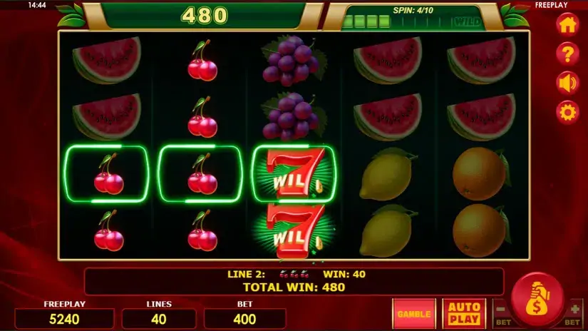 Fruit Loop slot screenshot 5