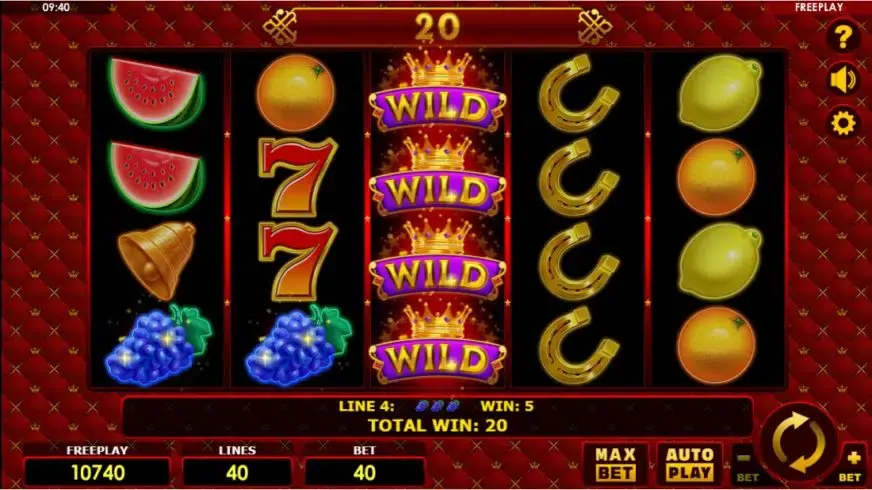 Grand Fruits slot screenshot 2