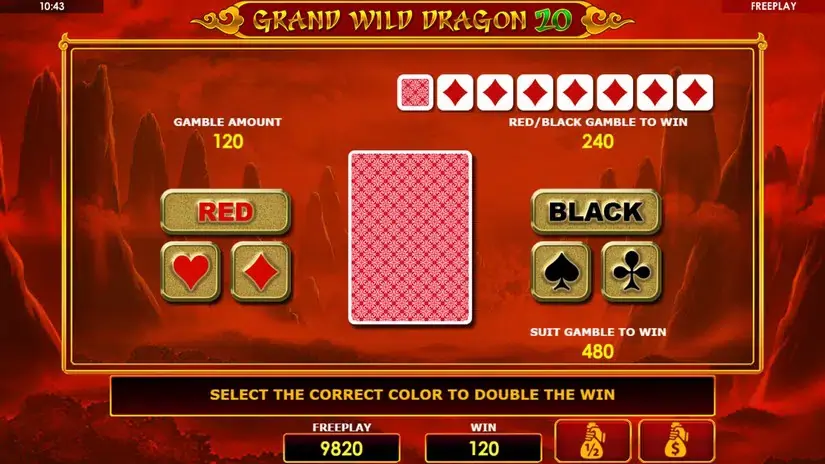 Grand Wild Dragon 20 slot screenshot 3