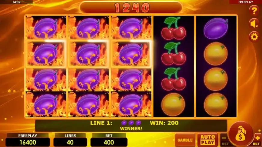 Hottest Fruits 40 slot screenshot 4