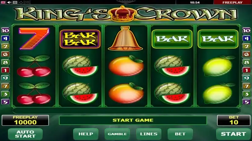 King’s Crown slot screenshot 1