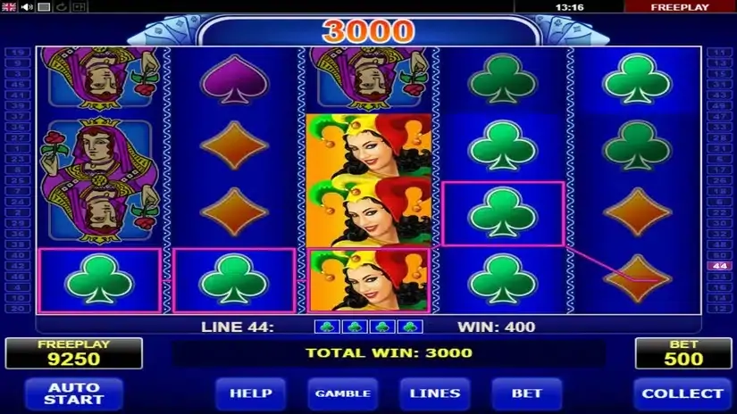 Lady Joker slot screenshot 3