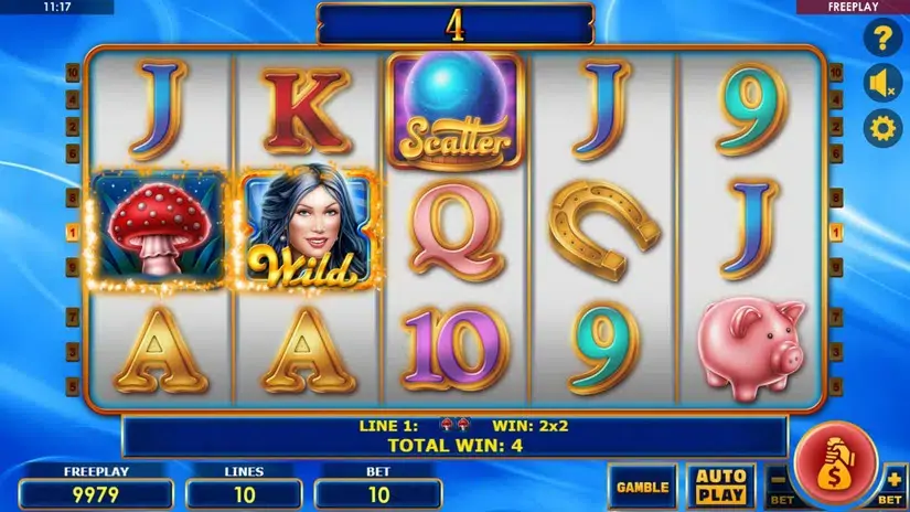 Lovely Lady Deluxe slot screenshot 3