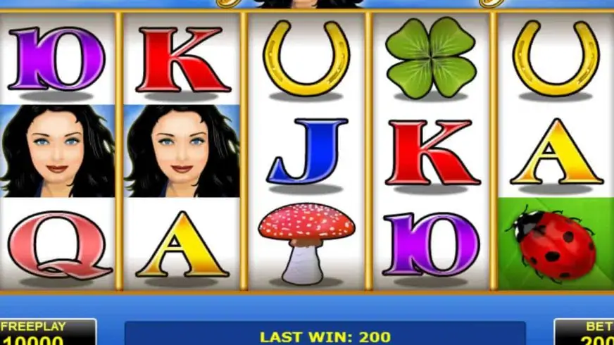 Lovely Lady slot screenshot 1