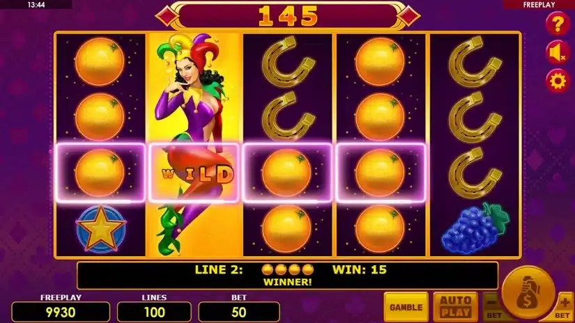 Lucky Joker 100 slot screenshot 3