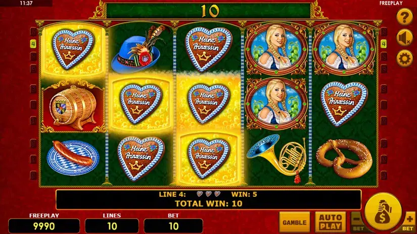 Oktoberfest slot screenshot 2