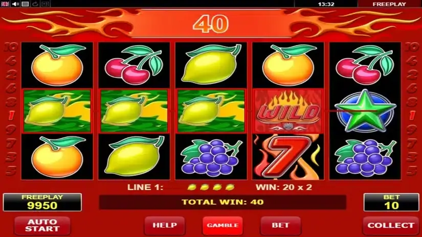 Wild 7 slot screenshot 3