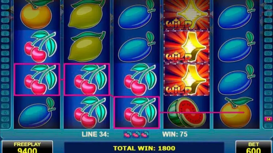 Wild Respin slot screenshot 2