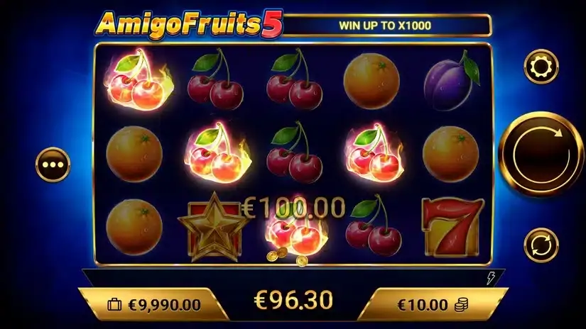 Amigo Fruits 5 slot screenshot 2