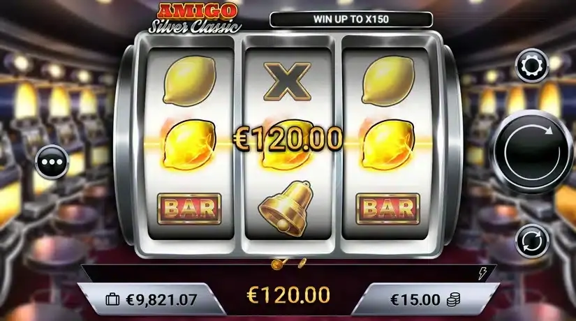 Amigo Silver Classic slot screenshot 2