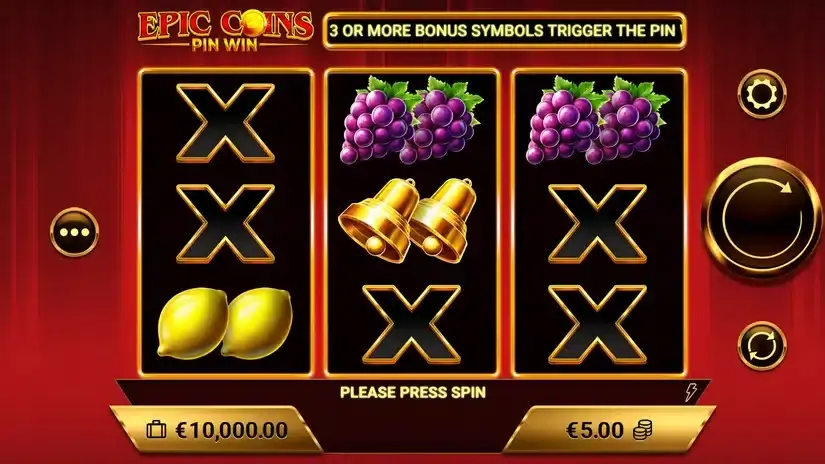 Epic Coins slot screenshot 1
