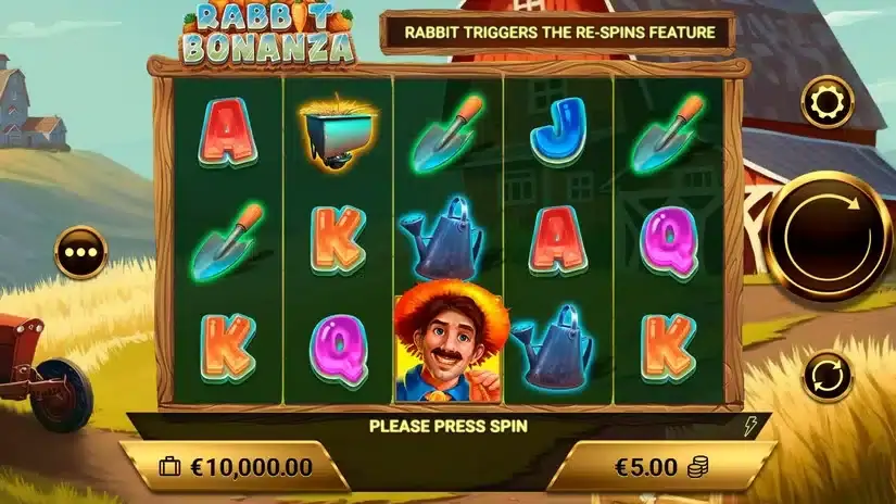 Rabbit Bonanza slot screenshot 1