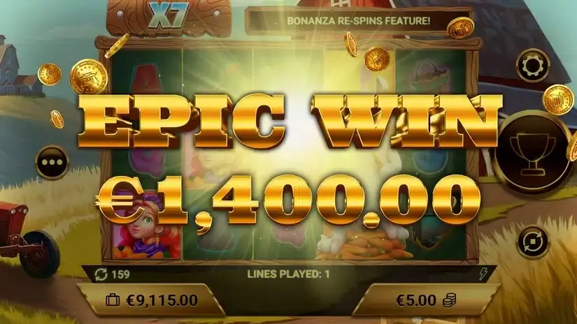 Rabbit Bonanza slot screenshot 5