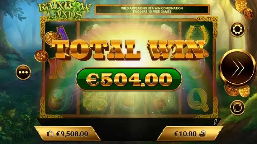 Rainbow Lands slot screenshot 5