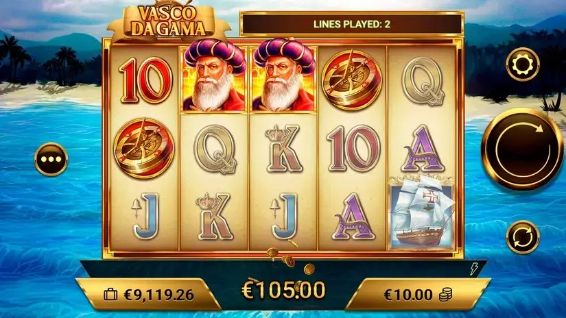 Vasco Da Gama slot screenshot 4