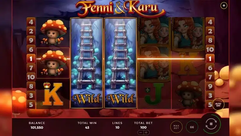 Fenni & Karu slot screenshot 3