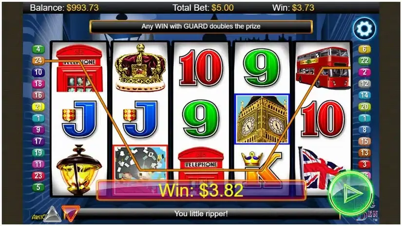 Big Ben slot screenshot 2