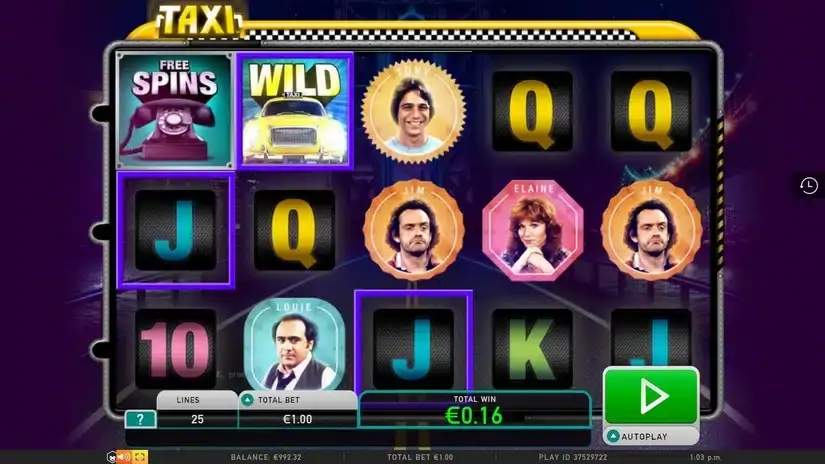 Taxi slot screenshot 3