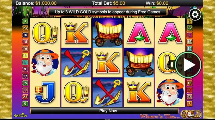 Where’s the Gold slot screenshot 1