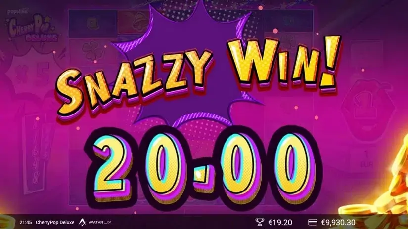 CherryPop Deluxe slot screenshot 