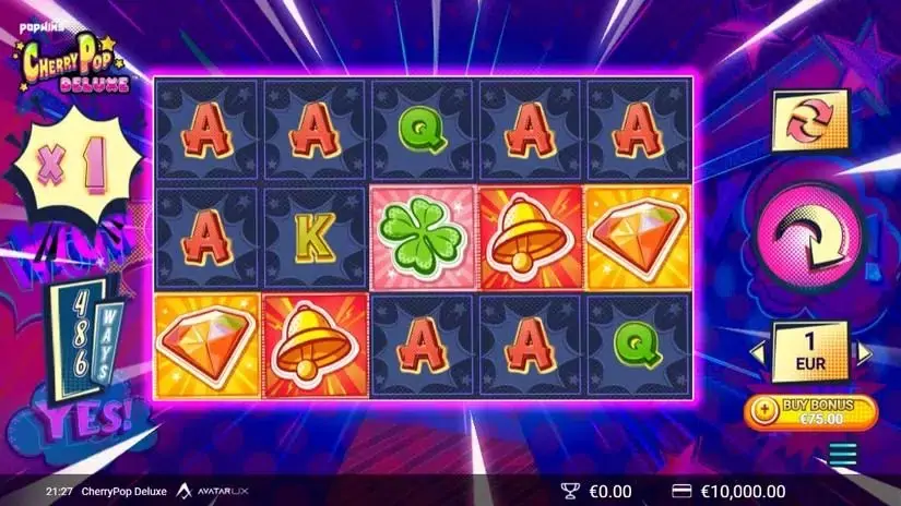 CherryPop Deluxe slot screenshot 3