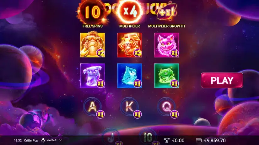 CritterPop slot screenshot 4