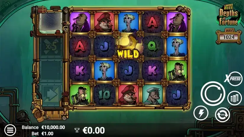 Depths of Fortune slot screenshot 1