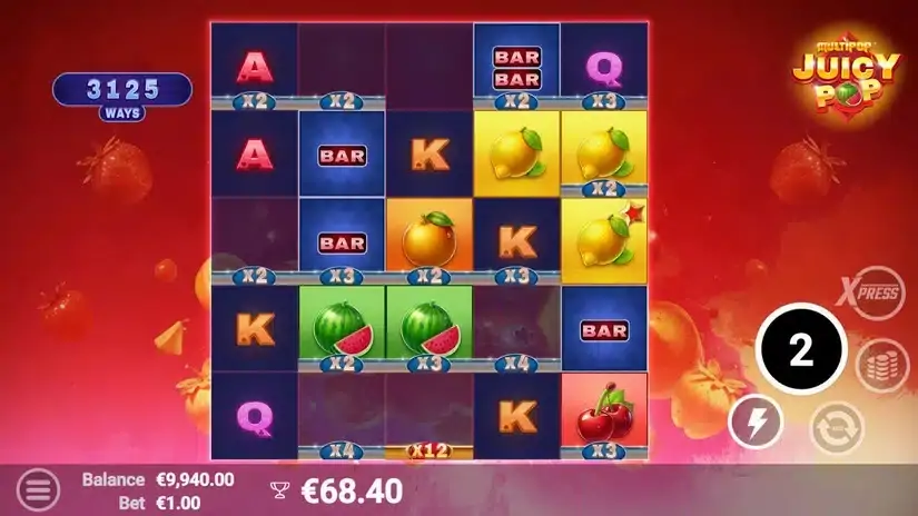 JuicyPop slot screenshot 4