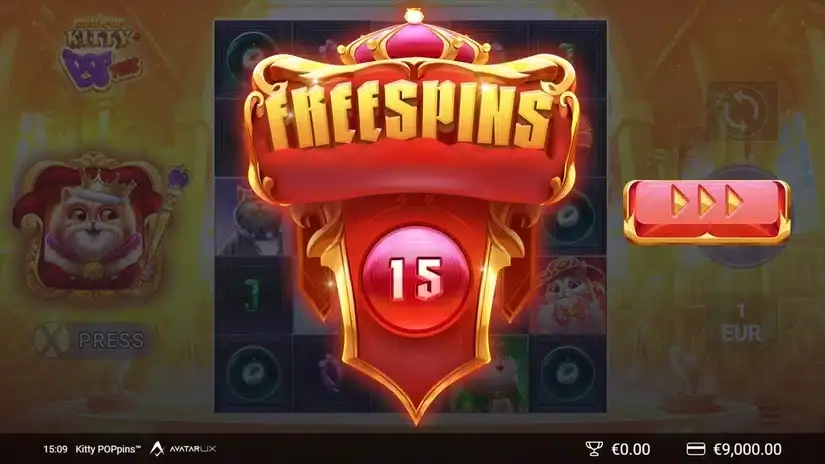 Kitty POPpins slot screenshot 3