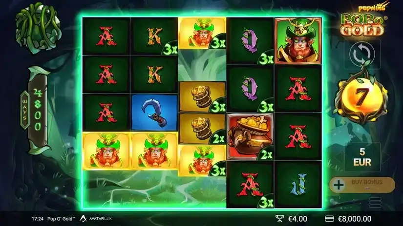 Pop O’ Gold PopWins slot screenshot 3