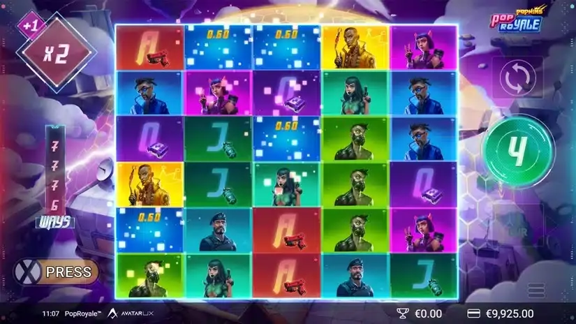 POP Royale slot screenshot 3