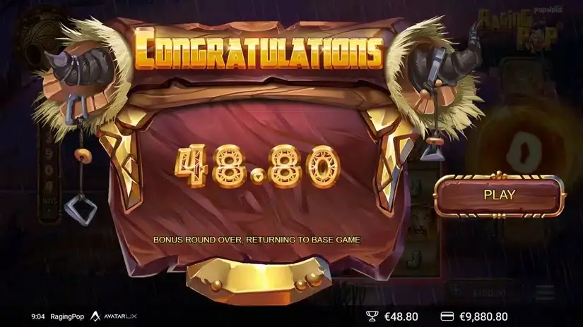 RagingPop slot screenshot 